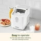 thumbnail image 3 of Máquina para hacer cubitos de hielo tipo bala compacta Cuisinart, IMC-2, 3 of 5
