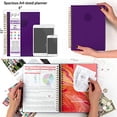 thumbnail image 2 of Organizador presupuesto y facturas GoGirl: libro financiero mensual - A4, dura 1 año, morado, 2 of 3