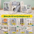 thumbnail image 2 of Juego Infantil Tobogán Resbaladilla Little Monkey de 1 a 3 Años Centro Juegos Exterior, 2 of 8