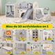 thumbnail image 2 of Juego Infantil Tobogán Resbaladilla Little Monkey de 1 a 3 Años Centro Juegos Exterior, 2 of 8