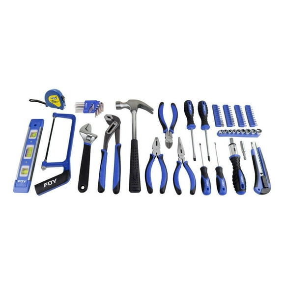Kit Set Juego Combinado Herramientas Hogar Casa 76 Pzas FOY JHF08