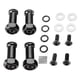 thumbnail image 5 of Adaptador de extensión de cubo hexagonal de rueda de 12 mm para Wltoys 144001 de 1/14, ligero y duradero Negro, 5 of 6