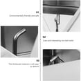 thumbnail image 2 of MasteelfCA 1 Set Rice Ball Mold Stainless Steel Mold DIY Cake Mold Metal Sushi Mold, 2 of 7