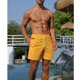 thumbnail image 5 of SAYOO Shorts de playa de cuerda para hombres, shorts de cintura elástica, forro de malla SAYOO moda, 5 of 9