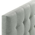 thumbnail image 5 of Modern Fabric Upholstered Full Panel Headboard in Gray, 5 of 7