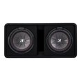thumbnail image 2 of Kicker 43DCWR102 CompR 10" 1600 Watt 2-Ohm Dual Loaded Car Subwoofer Enclosure, 2 of 4
