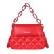 thumbnail image 1 of Sywqhk Bolso De Hombro De Cuero Con Entramado Retro Bolsos De Cadena De Color Puro Para Mujer (Rojo) Sywqhk Para estrenar, 1 of 6