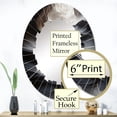 thumbnail image 3 of DESIGN ART Designart "Desert Aerial Dance VII" Landscapes Modern Wall Mirror 24in.x36in., 3 of 4