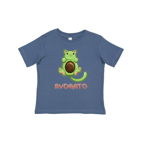 Inktastic Avogato Cute Green Cat Avocado Boys or Girls Baby T-Shirt