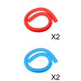 thumbnail image 1 of 4x Foam Flexible Swimming Pool Noodle Float Aid Pool Toys 1.5m, 1 of 9