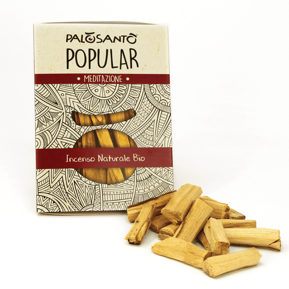Palo Santo Sticks from Peru Pequeño 60 gr - PALOSANTO Incense for Meditation and Yoga
