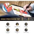 thumbnail image 6 of YANI- 2 In 1 Precision Disc Stylus Touch Screen Pen Black White Universal, 6 of 6