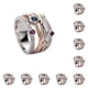 thumbnail image 2 of Minnieouse Joyas de aleación inspiradas en la Edad Media con gemas y diamantes realistas Cosplay para todas las ocasiones Adecuado no se deforma oro seis 10piezas, 2 of 6