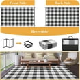thumbnail image 4 of Waterproof Outdoor Rug 5x8ft/8x10ft/9x12ft/10x14ft/9x18ft Plastic Straw Patio Rug Modern Geometric Reversible Rug Indoor Outdoor Rug Small Carpet for Rv Picnic Backyard Deck Porch Beach, 4 of 8