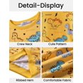 thumbnail image 6 of Arshiner Toddler Boy Crewneck Graphic Sweatshirt Long Sleeve Teddy Bear Sweat Shirt Cute Pullover Top for Kid, 6 of 6