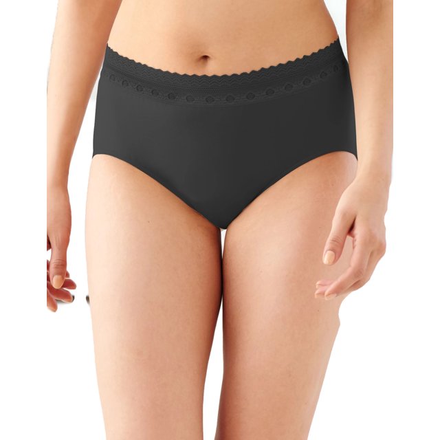 Bali Comfort Revolution Womens Microfiber Seamless Brief - Best-Seller, 8/9