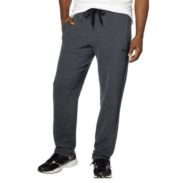 PUMA - Puma® Mens Fleece Pant-Dark Gray Heather,Medium - Walmart.com ...