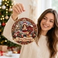thumbnail image 6 of Christmas Pearl Diamond Art Village, Pre-Framed Bead Art Kit with Raised Pearl Finish, DIY Holiday Wall Decor & Craft Activity, Gift for Adults and Beginners, 6 of 8