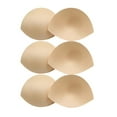thumbnail image 1 of 3pair Womens Removable Smart Cups Bra Inserts Pads For Swimwear Sports (Skin Color), 1 of 5