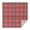 Red Black White, variant on Red and Black Checkered Pattern Square Tablecloth,Waterproof Square Table Cover,Wipeable Spillproof Washable Table Cover for Home Kitchen Party Decor 42"X42"(107x107cm)