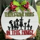 thumbnail image 4 of Tablero Pared Placas Colgantes WDOplteas forma Redonda Navideña Al Aire libre, 4 of 9