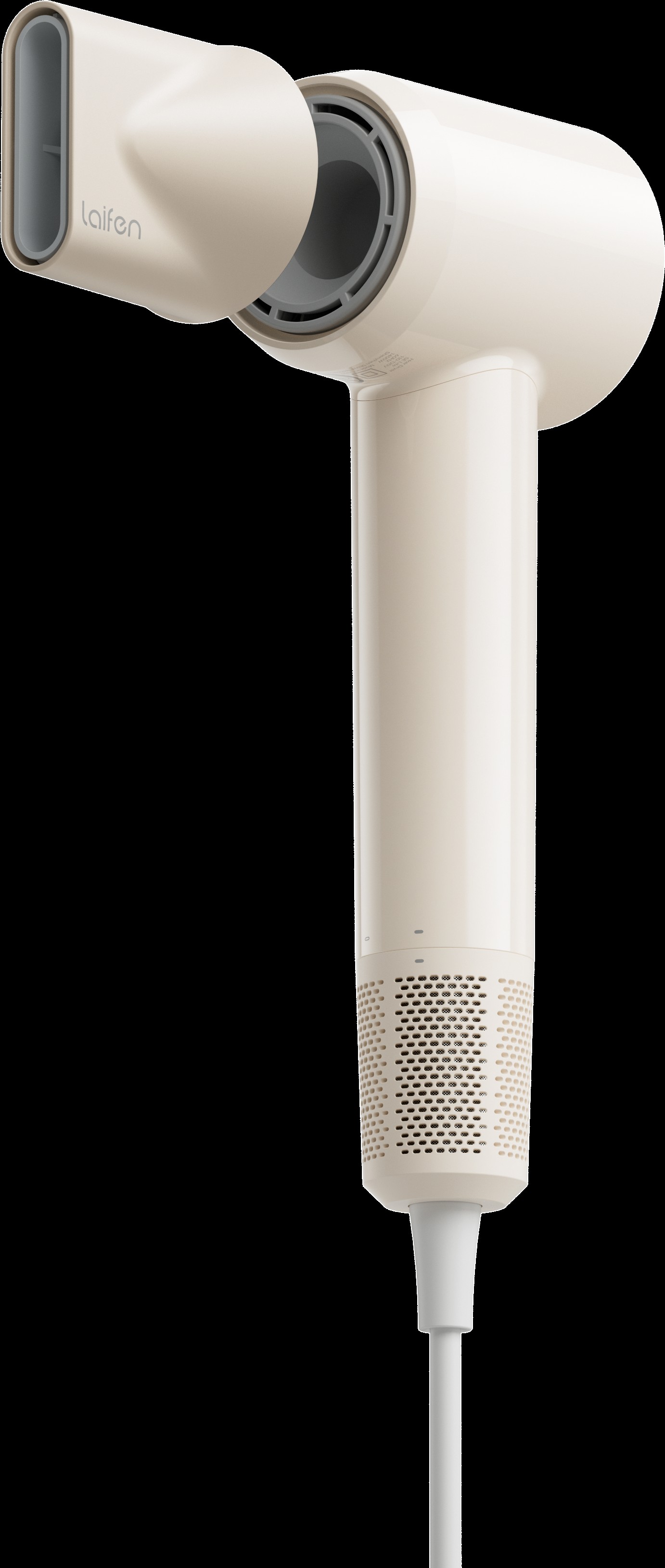 Laifen SE Lite Hair Dryer, 100,000 RPM Ionic Blow Dryer, Smooth Nozzle - Tan