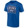 thumbnail image 2 of Men's Royal Edmonton Oilers Retro Cross Sticks T-Shirt, 2 of 4