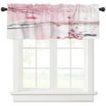 thumbnail image 3 of Watercolor Pink Cherry Blossom Ink Curtains For Living Room Bedroom Window Treatment Home Decoration Drapes Kitchen Curtain, 3 of 6