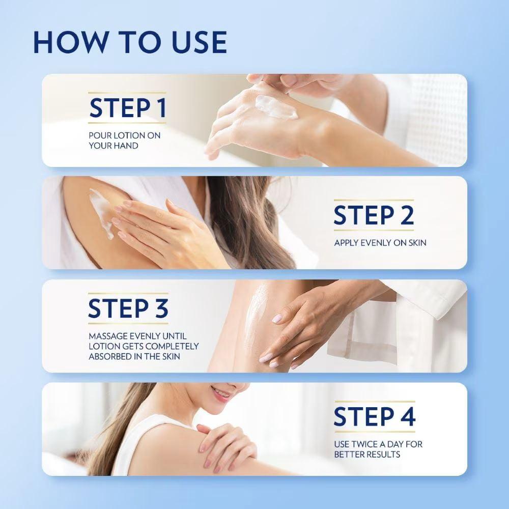 Vaseline Healthy Bright Moisturizing Brightening for Dull Skin with Niacinamide & Glutathione Body Lotion for Day Use 470 mL