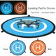thumbnail image 3 of Drone Y Quadcopter Landing Pad Rc Airplane Soft Landing Gear Surface Impermeable Ecológico Poliéster Para Dji Mavic Phantom 3 4 Spark Mavic Pro (75cm), 3 of 5