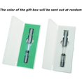 thumbnail image 5 of Majohn T1 Piston Fountain Pen Fine Nib, Gray Aluminum Alloy Transparent Acrylic Large-Capacity Ink Pen Writing Gift Box, 5 of 5