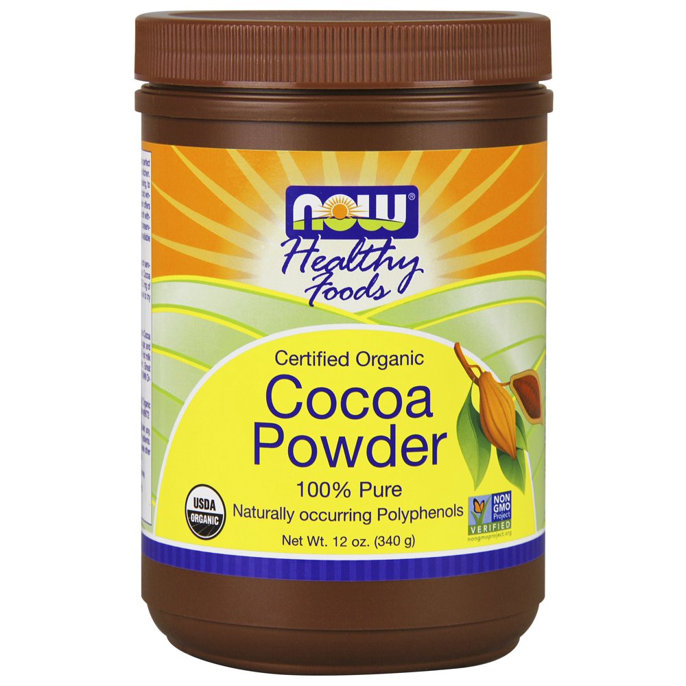 NOW Foods Cocoa Powder Certified Organic 12 oz.
