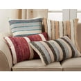 thumbnail image 2 of Fennco Styles Woven Chindi Striped Fringe 100% Cotton Collection, 2 of 8