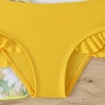 thumbnail image 6 of Shadoumai Girls 3 Piece Rash Guard Swimsuits Set Tankini Bathing Suits for Girls Long Sleeve Beach Swimwear 3-16 Years, 6 of 7