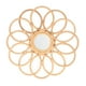 thumbnail image 2 of Espejo Circular, Material De Primera , Exquisito, Duradero, Amplia Aplicación, Espejo Bohemio, Ahorro De Espacio Para Pared, Oficina, Dormitorio, 2 of 7