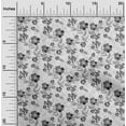 thumbnail image 2 of oneOone Silk Tabby Gray Fabric Florals Sewing Craft Projects Fabric Prints By Yard 42 Inch Wide, 2 of 4