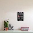 thumbnail image 5 of No Soliciting Tin Sign No Exceptions Do Not Ring Bell Or Knock Metal Signs Don’t Knock Sign Funny No Soliciting Decor For House Door Yard 8x12 Inches, 5 of 13