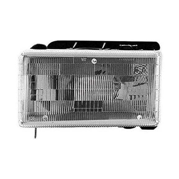 Left Driver Side Headlight Assembly - Compatible with 1991 - 1996 Dodge Dakota 1992 1993 1994 1995