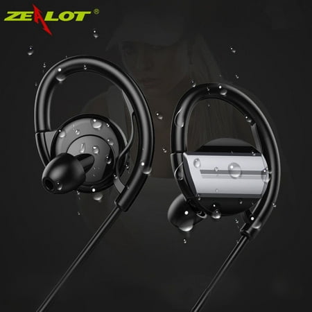 Zealot Hifi Surround Sound Sports Bluetooth V4.1 Wireless Headset Hands-free Calling Sweatproof Headphone in-Ear for iPhone/Android Smart