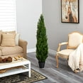 thumbnail image 2 of Nearly Natural 5291 Mini Arbre de Cèdre 5 Pieds (Intérieur/extérieur), Vert, 5 Pieds, 2 of 4