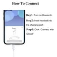 thumbnail image 7 of ZOUYUE Wired In-Ear Earbuds with Lightning Connector & Microphone, White, 2 Pack, 7 of 7