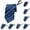 Blue, variant on Mens Lazy Zipper Tie Diagonal Stripes Solid 3.15" for Graduation Interview Daily Work Casual Necktie