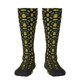 thumbnail image 1 of Fotbe Pineapple Calcetas Divertidas Estampadas para Hombre y Mujer, Calcetas de Algodón hasta la Rodilla para Caminar, Correr, Enfermería y Embarazo, 1 of 6