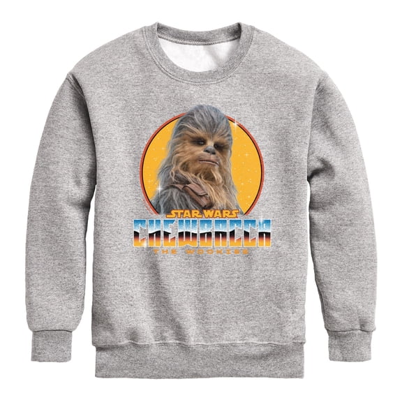 Star Wars - Chewbacca - Youth Boys Crew Fleece Sweatshirt