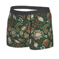 thumbnail image 2 of Naloa Red Leaves Print Mens Underwear - Boxers for Men, Classic Briefs for Men, 2 of 9