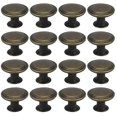 thumbnail image 1 of 16 piezas Boutons De Placard Vintage 30mm Poignes De Porte Rond Pour Meuble Armoire Cuisine Tiroir Avec Vis, 1 of 5