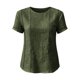 thumbnail image 5 of Neewe Womens Summer Tops 2026 Striped Short Sleeve Fashion T-Shirts Crewneck Casual Loose Basic Tee Blouses, 5 of 6