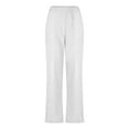 thumbnail image 4 of DYTTDG Solid Corduroy Pants for Women Elastic High Waist Pull On Straight Leg Slacks Casual Trousers with Pockets, 4 of 6