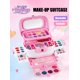 thumbnail image 1 of Juego de maquillaje de juguete para niños y niñas, caja de maquillaje integrada rica, princesa que se puede lavar, juego de simulación para jugar con juguetes y espejos, 1 of 5
