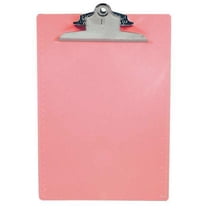 1pack Saunders 21800 8-1/2" x 11" Plastic Clipboard 1", Pink